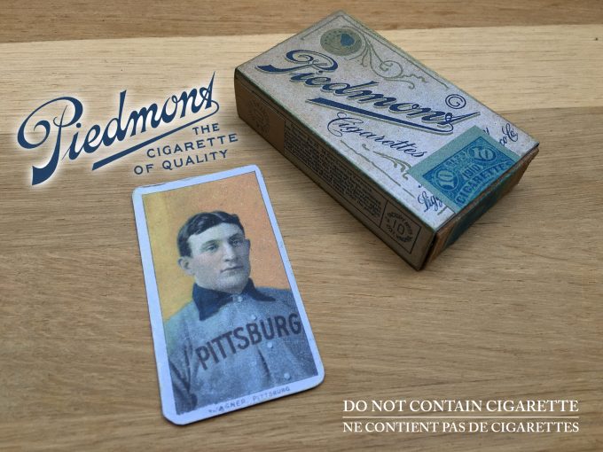 PIEDMONT Cigarettes Pack T206 HONUS WAGNER 1910 Baseball Pirates Tobacco REPLICA khristore angers france brocante ancien paquet tabac