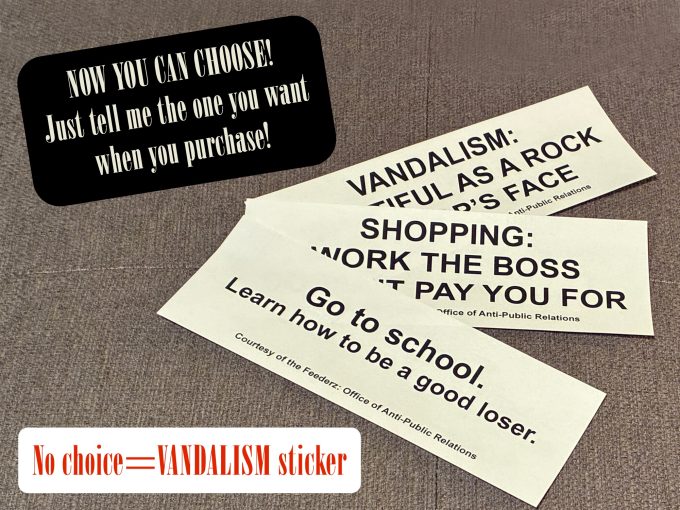 The-Feederz-Teachers-in-Space-FULL-STICKERS-SET-Vandalism-Beautiful-Shopping-boss-pay-School-learn-loser-khristore Choose