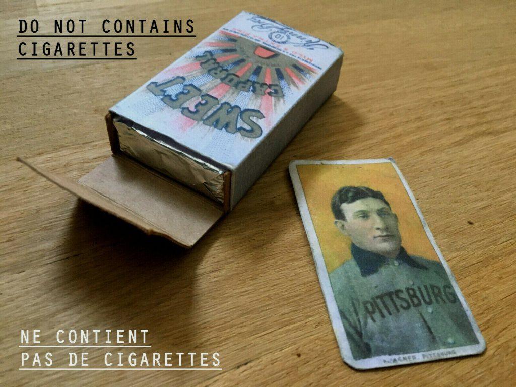 SWEET CAPORAL Cigarette Pack T206 HONUS WAGNER 1910 Baseball Tobacco ...