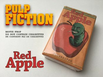 khristore red apple cigarette pack pulp fiction tarantino movie prop