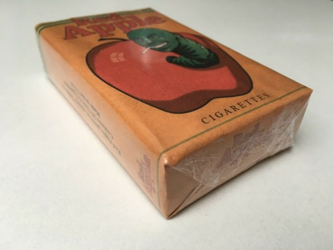 khristore red apple cigarette pack pulp fiction tarantino movie prop