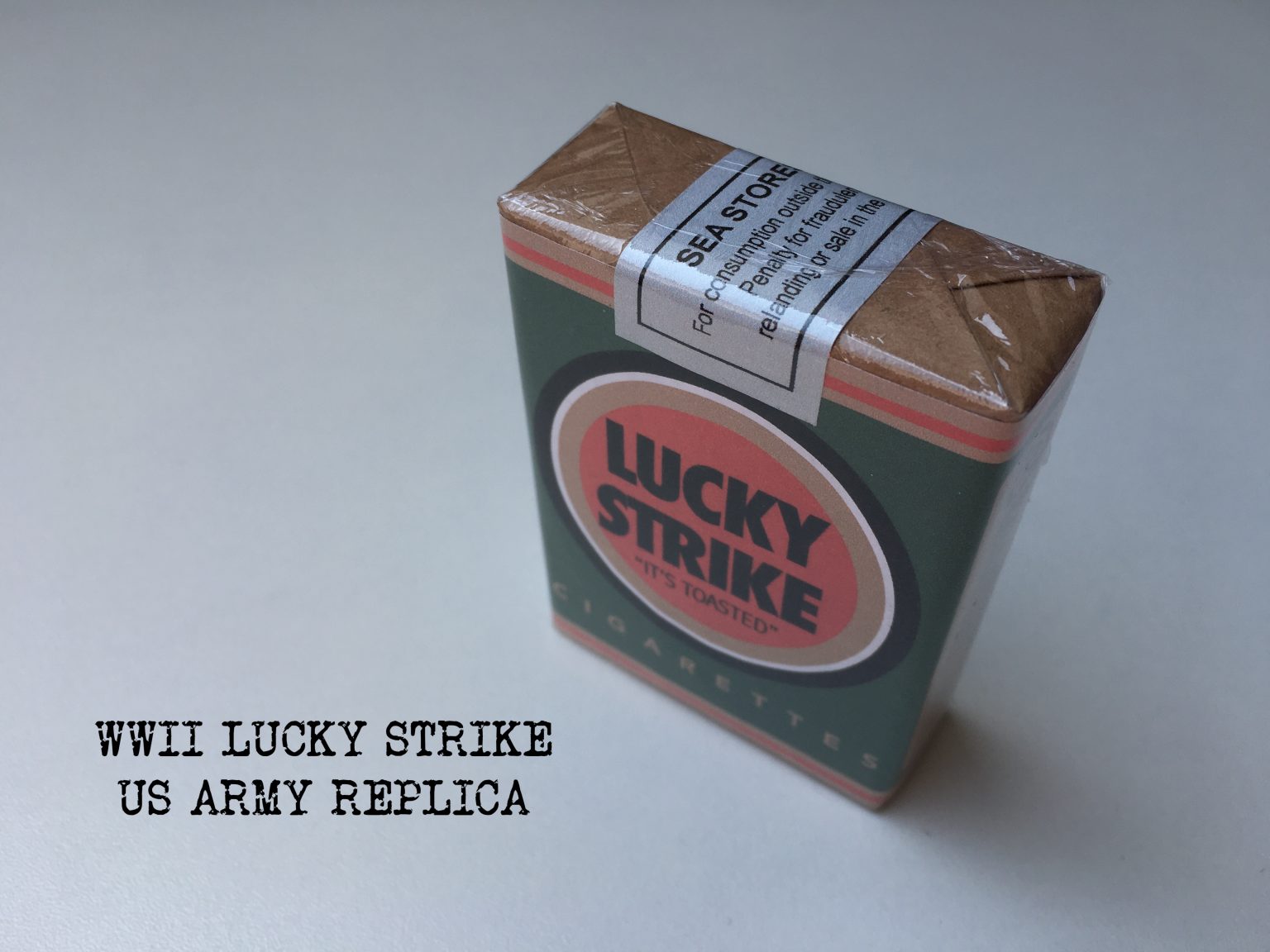 Wwii Lucky Strike Cigarettes Cover Printable