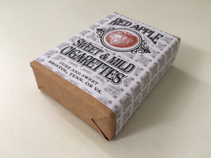 Red Apple Django Unchained Cigarette pack Tobacco Quentin TARANTINO réplique faux paquet movie props