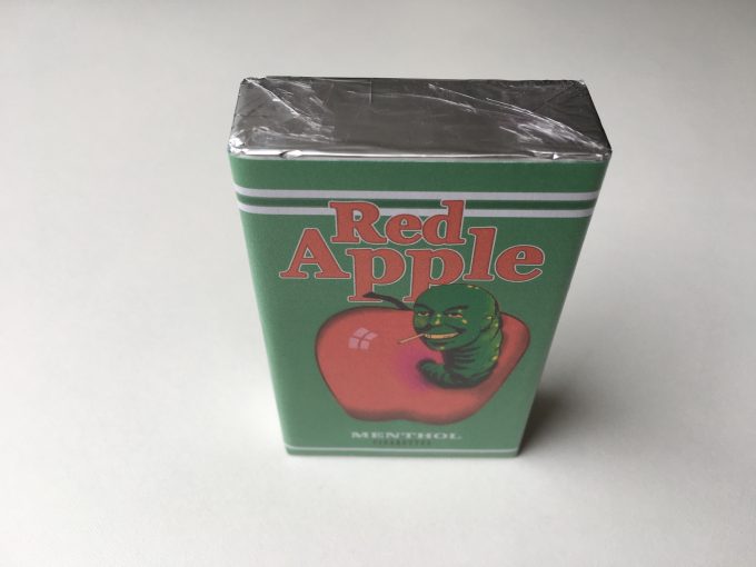 khristore Red Apple MENTHOL Cigarettes ONCE UPON A TIME IN... HOLLYWOOD Movie props Tarantino Pulp Fiction