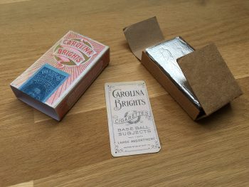 khristore angers CAROLINA BRIGHTS Cigarette Pack T206 HONUS WAGNER 1910 Baseball Card Tobacco REPLICA