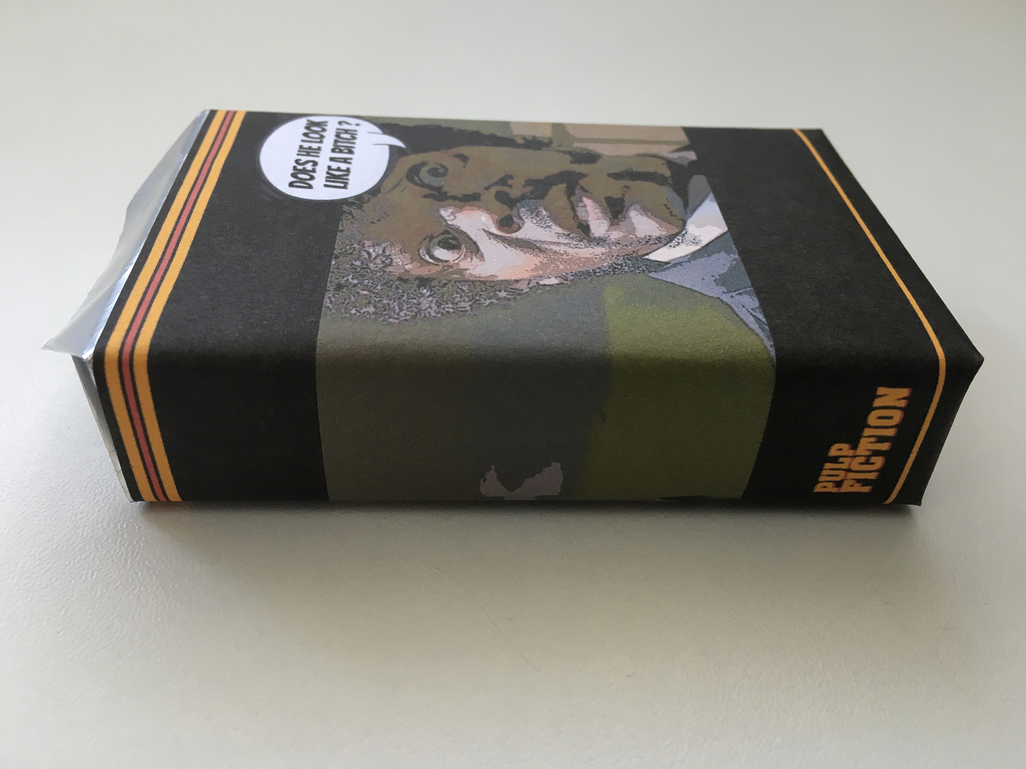 pulp fiction cigarette case PULP FICTION Cigarette CASE Tarantino Jules Winnfield Brett scene étui  boite à cigarettes