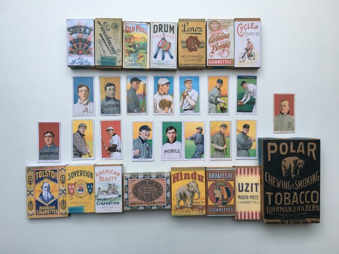 T206 COMPLETE Replica COLLECTION Cigarette pack Baseball Card carte Honus Wagner RARE khristore angers france brocante carte collectionneur