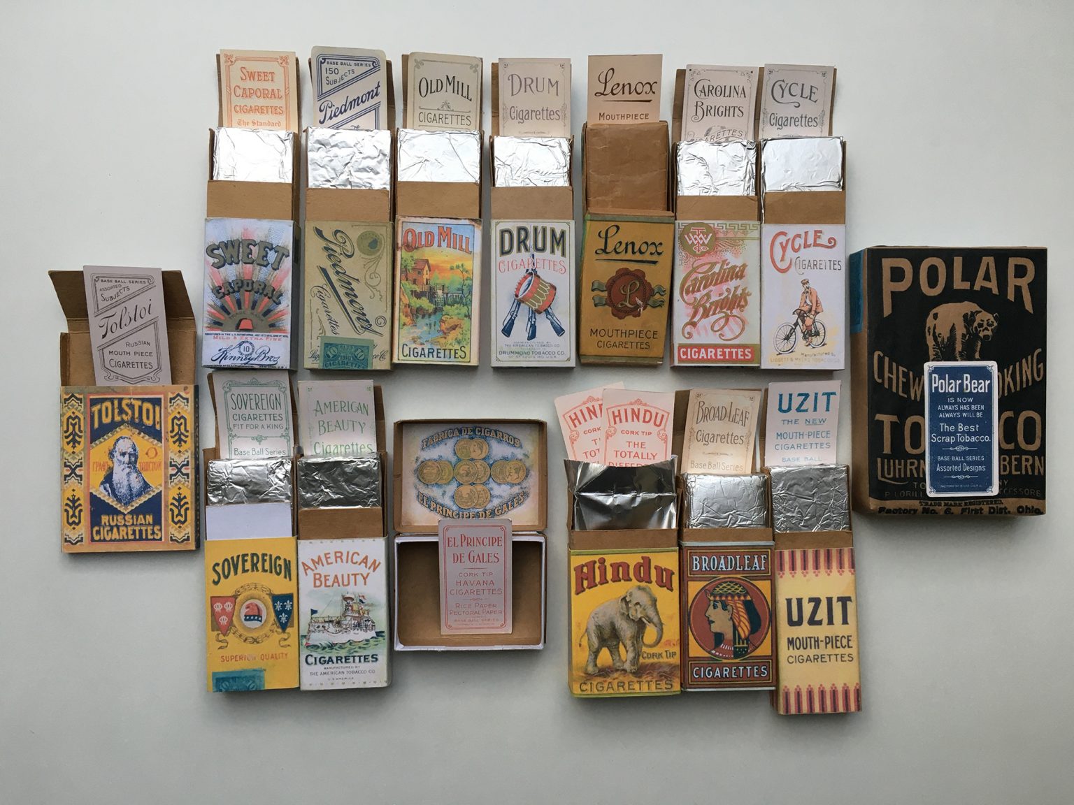 *T206 COMPLETE Replica COLLECTION Cigarette pack Baseball Card Honus