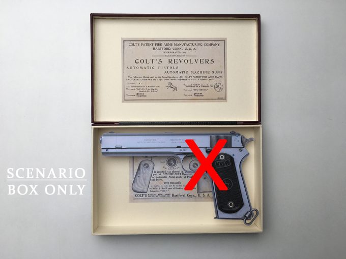 BOX for Colt 1902 Military Model .38 Colt Automatic Pistol auction khristore hand made france collection
