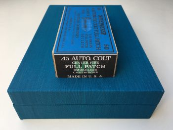 *LIMITED EDITION* COLT 1911 Blue box Colt's Revolvers Winchester 45 ACP ammo box khristore cartridges auction made in france