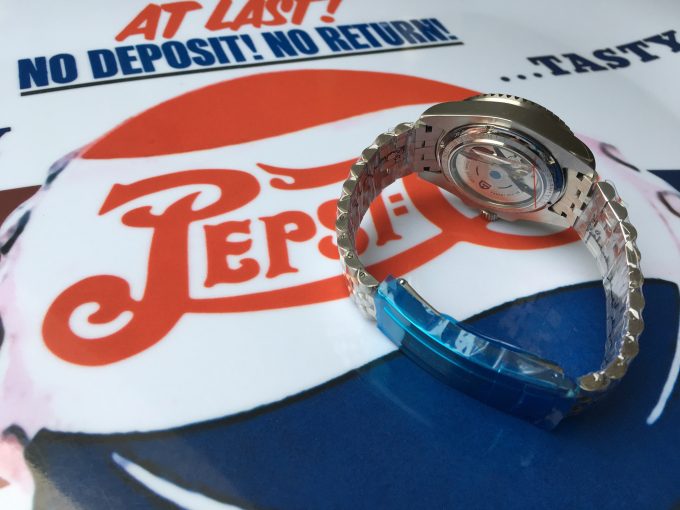 Montre automatique Pagani Design GMT Explorer homage Pepsi bracelet Jubilee Hommage 40mm verre saphir khristore auction