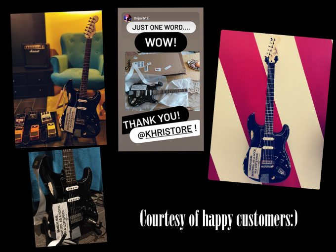 khristore happy customers Vandalism Strat Kurt Cobain Nirvana