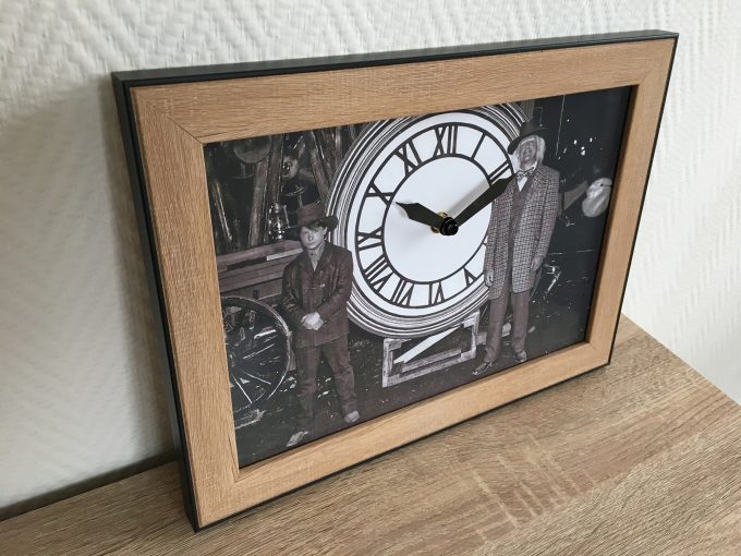 Back To The Future Real Clock Tower Hill Valley 1885 A4 Photo framed bttf 3 Gift Doc to Marty by khristore