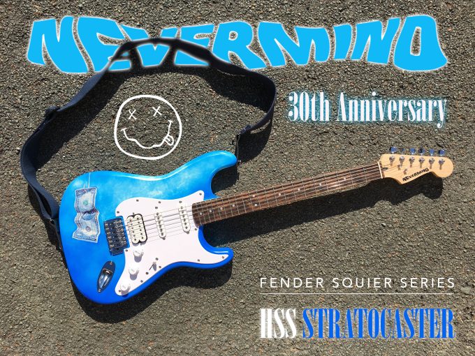 Nervemind 30th Anniversary Kurt Cobain SSS Stratocaster khristore