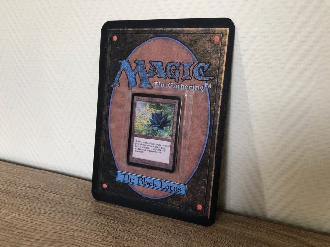 Alpha Black Lotus MTG Mono Artifact card replica khristore