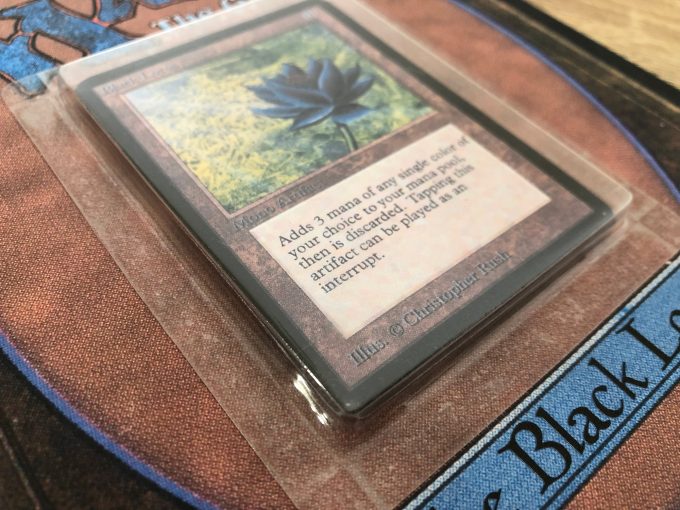 Alpha Black Lotus MTG Mono Artifact card replica khristore