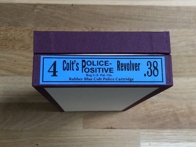 BOX for Colt .38 Police Positive Revolver 4″ barrel 38 S&W caliber with Colt’s Handbook Special Instructions & Specifications khristore -5