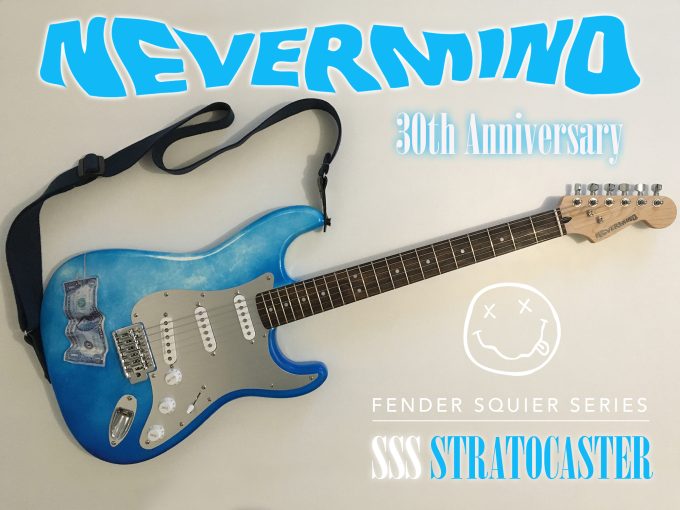 Nervemind 30th Anniversary Kurt Cobain SSS Stratocaster khristore