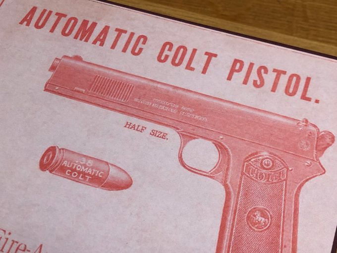BOX for Colt 1902 Sporting Model .38 Automatic Colt Pistol khristore-18