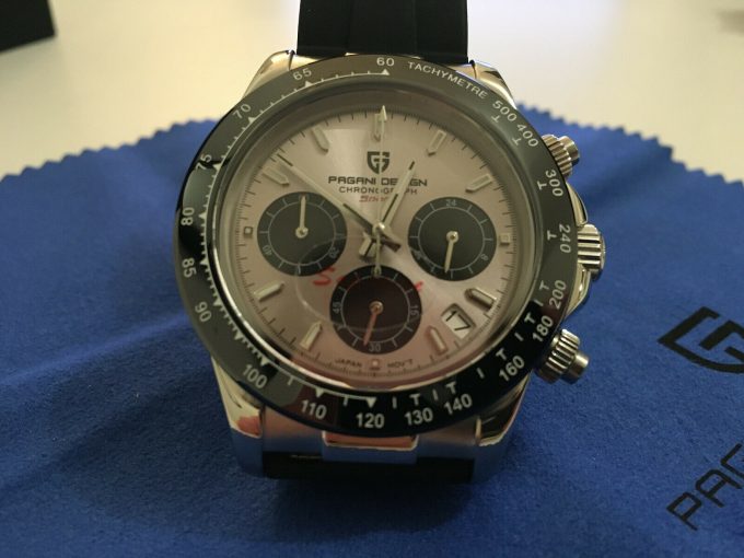 Pagani Design Oysterflex Rolex homage Watch Seiko VK63 meca quartz hommage PD-1664
