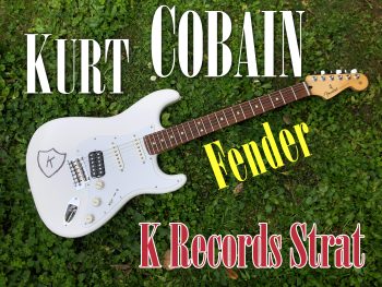 Kurt-Cobain-K-Records-Fender-white-strat-nirvana-guitar-LIVE-1990-LEEDS-khristore-2