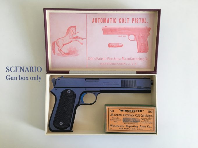 BOX for Colt 1900 .38 Automatic Colt Pistol hand made replica gun case khristore
