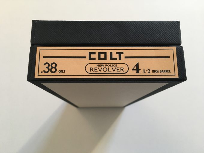 BOX for Colt New Police Revolver 4 1/2 Inch Barrel .38 Colt caliber khristore