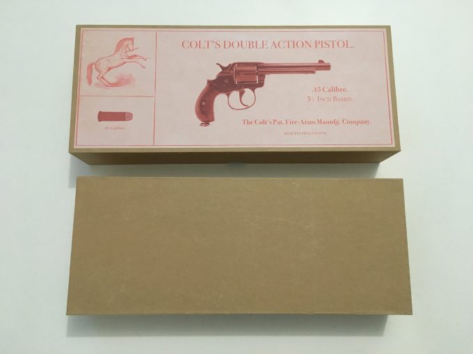 Colt 1902 Philippine 45 caliber Box hand made khristore-1