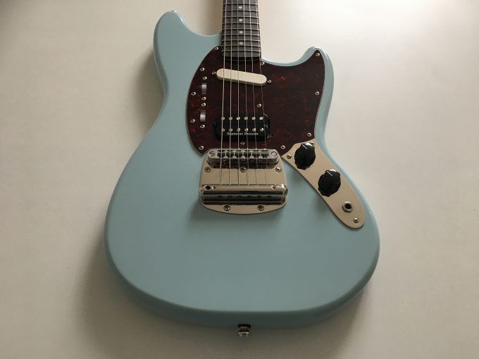 Kurt Cobain SkyStang II Fender Mustang Squier nirvana guitar made by khristore