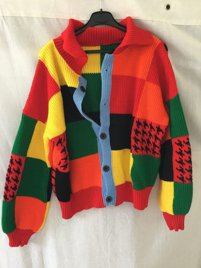 Harry Style colors Cardigan replica crochet trending Sweater khristore