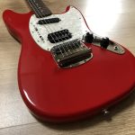 Kurt Cobain Red Mustang Nulle Part Ailleurs 1994 NPA edition Nirvana guitar 1994 khristore 3