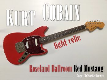 Kurt-Cobain-Roseland-Ballroom-Red-Mustang-Nirvana-guitar-khristore