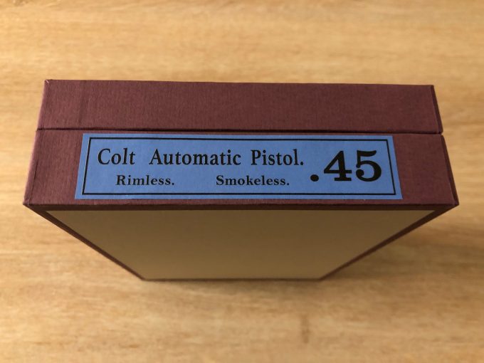 BOX for Colt 1905 .45 Automatic Colt Pistol hand made Storage gun box khristore 10