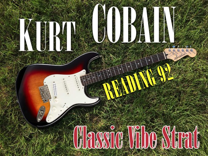 Kurt-Cobain-Reading-92-Sunburst-Strat-stratocaster-Nirvana-live-1992