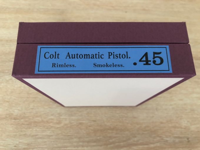 BOX for Colt 1905 spurred hammer .45 Automatic Colt Pistol hand made replica storage gun box khristore 2