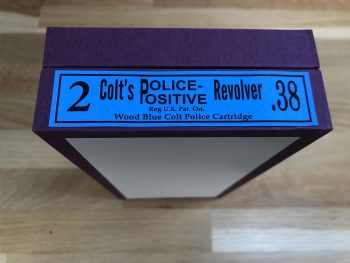 Box for 2 Colt Police Positive .38 Revolver khristore -3
