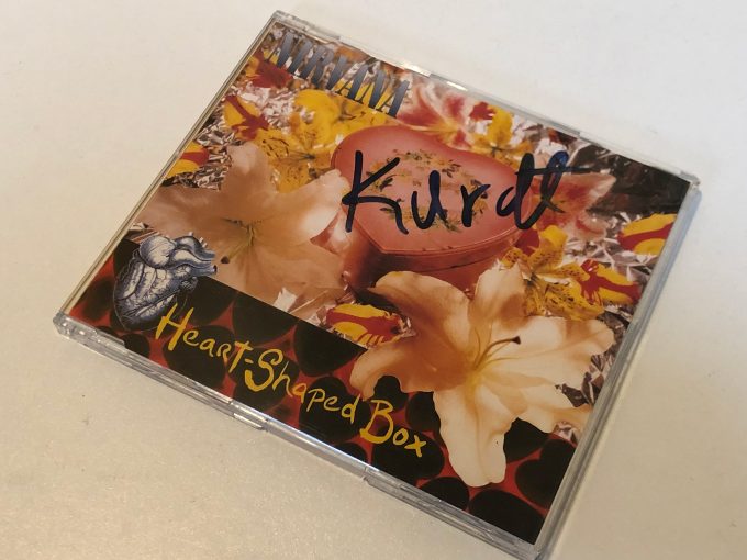 Kurt Cobain Autograph Heart Shaped Box CD khristore -8