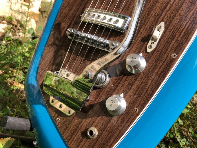 Teisco Del Rey EV-2T Model 1960s guitar Kurt Cobain Nirvana khristore 14