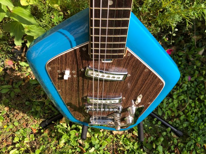 Teisco Del Rey EV-2T Model 1960s guitar Kurt Cobain Nirvana khristore 15