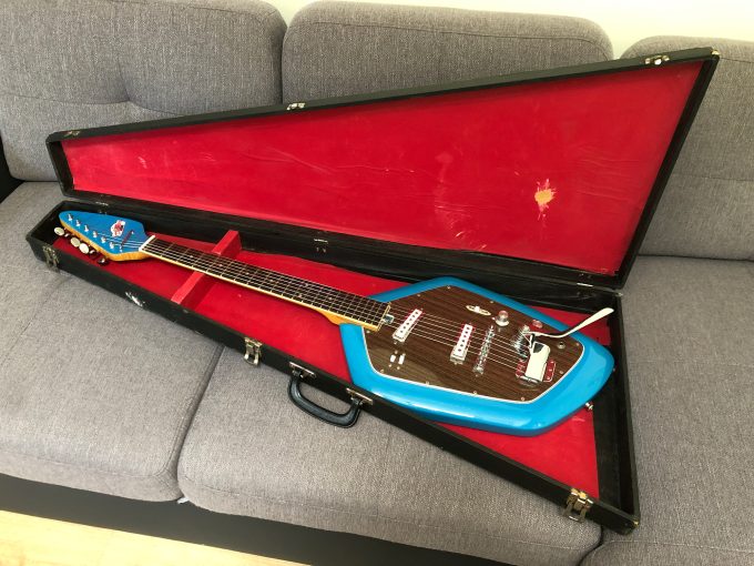 Teisco Del Rey EV-2T Model 1960s guitar Kurt Cobain Nirvana khristore 19