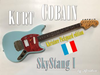 Kurt-Cobain-SkyStang-khristore-pickguard-hand-made-nirvana-guitar-replica
