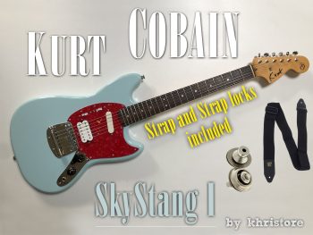 Kurt-Cobain-SkyStang-I-Nirvana-guitar-khristore-strap-locks