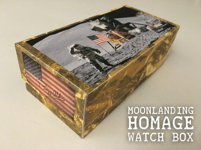 Moonwatch homage BOX Boite Montre Hommage Speedmaster Homage Moon Watch case khristore 4