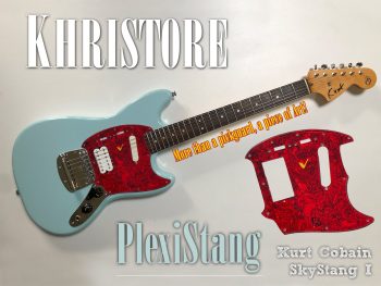 Kurt-Cobain-SkyStang-I-Nirvana-guitar-khristore Plexi Stang pickguard