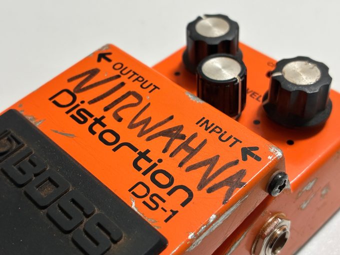 Kurt Cobain Boss DS-1 Nirwahna Kurt was Here distorsion pedal khristore 10