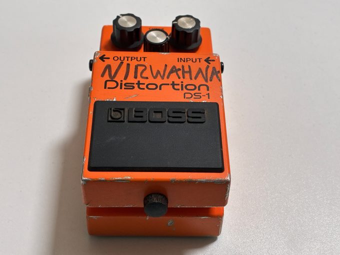 Kurt Cobain Boss DS-1 Nirwahna Kurt was Here distorsion pedal khristore 4