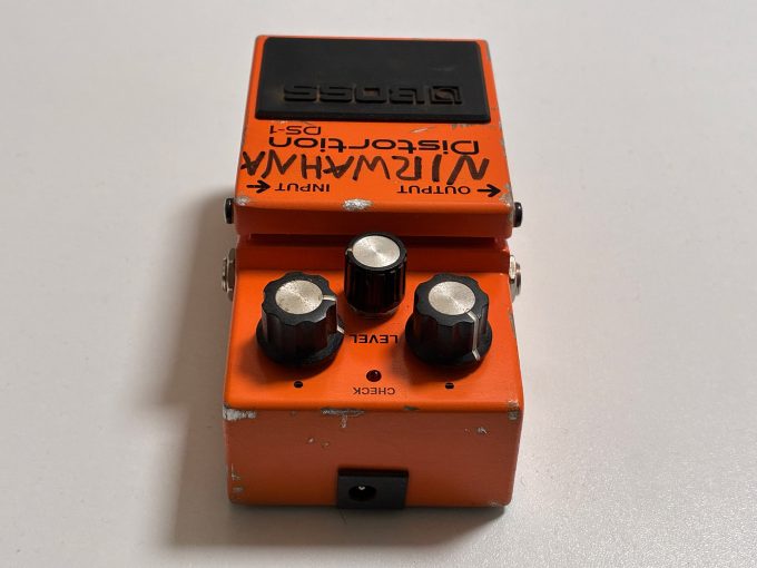 Kurt Cobain Boss DS-1 Nirwahna Kurt was Here distorsion pedal khristore 5