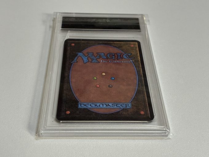 Magic the Gathering Black Lotus Card Replica TOP LOADER Mono Artifact Alpha 1993 edition