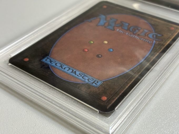 Magic the Gathering Black Lotus Card Replica TOP LOADER Mono Artifact Alpha 1993 edition