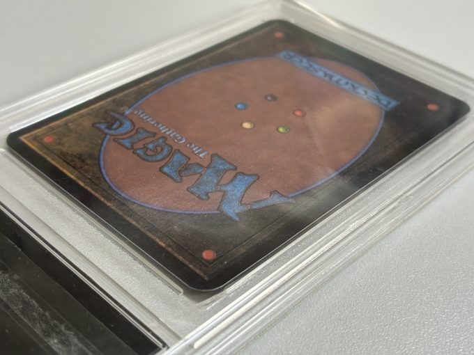 Magic the Gathering Black Lotus Card Replica TOP LOADER Mono Artifact Alpha 1993 edition